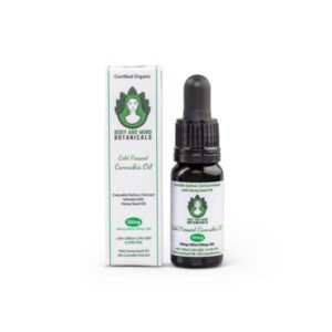 Body and Mind Botanicals 300mg CBD Cold Pressed Cannabis Oil 10ml