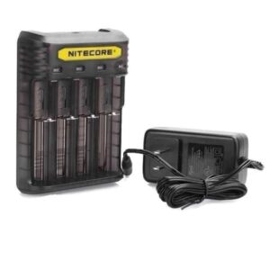 Nitecore New Q4 Charger -Black/Clear/Pink/Yellow