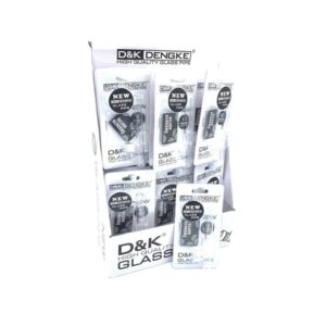 24 x D&K Glass Pipe with Screens Display Set – DK8581